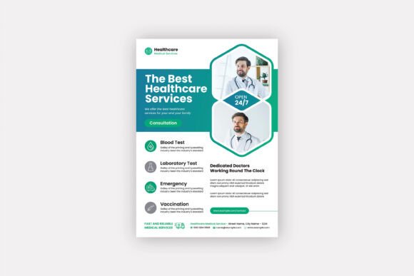 Healthcare Medical Flyer Design