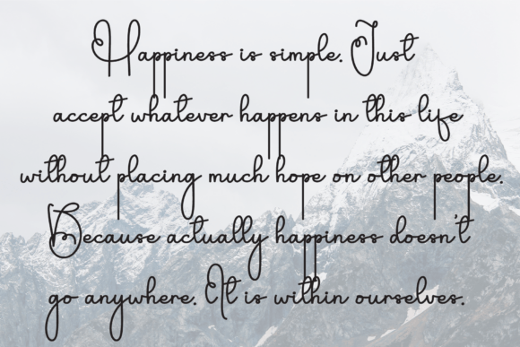 Hellosnow Font - Preview 5