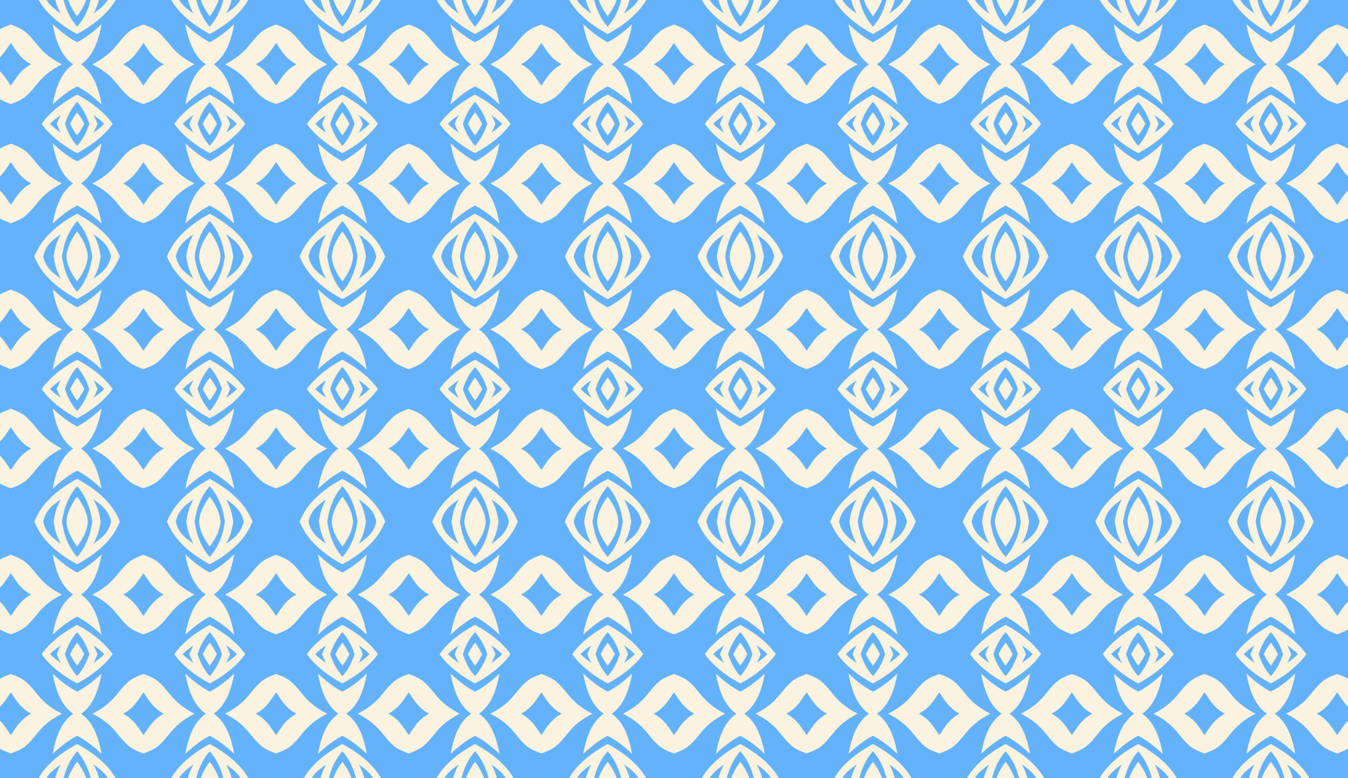 Icy Bloom Seamless Pattern 3