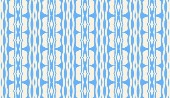 Icy Bloom Seamless Pattern 7