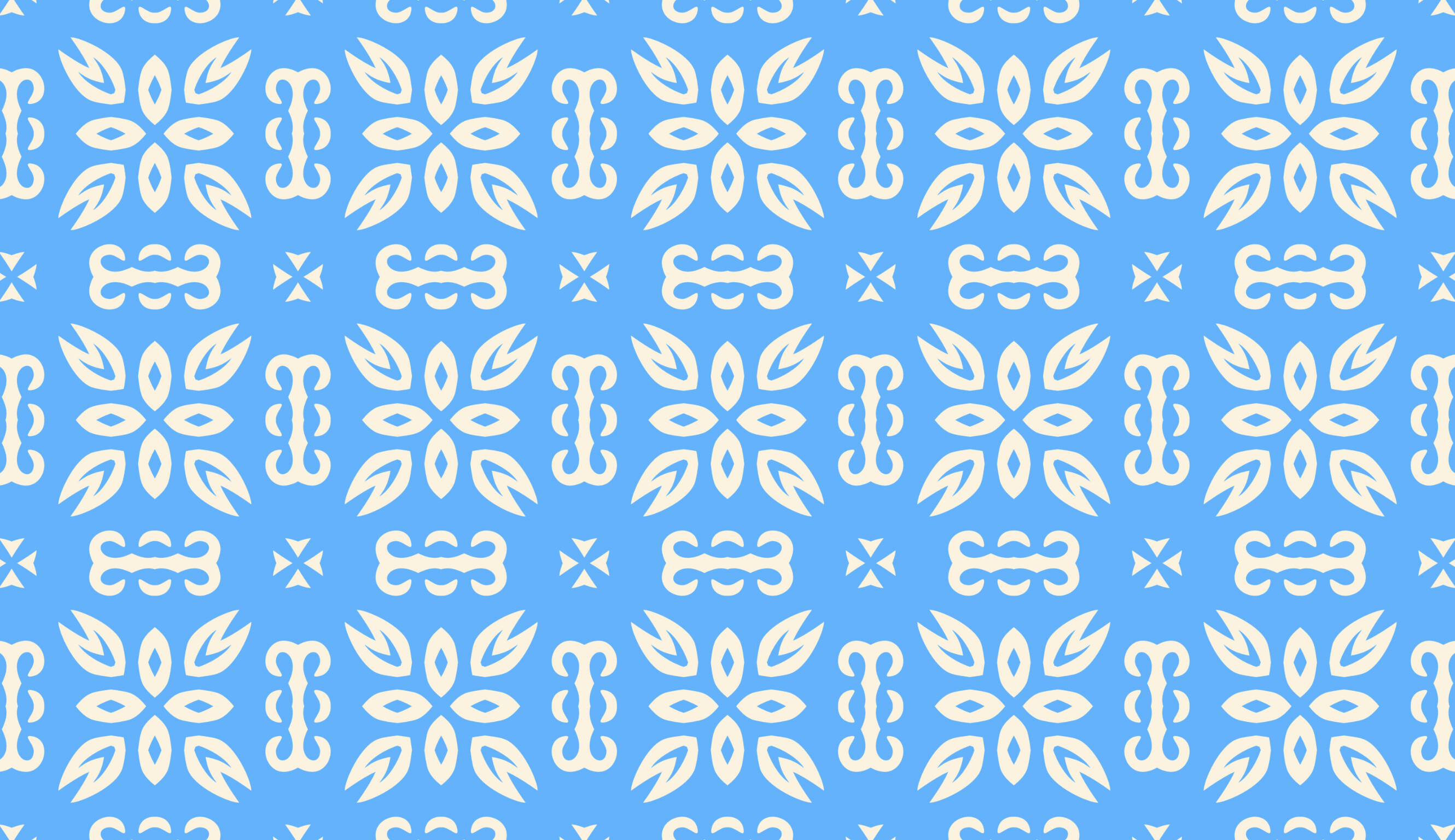 Icy Bloom Seamless Pattern 9
