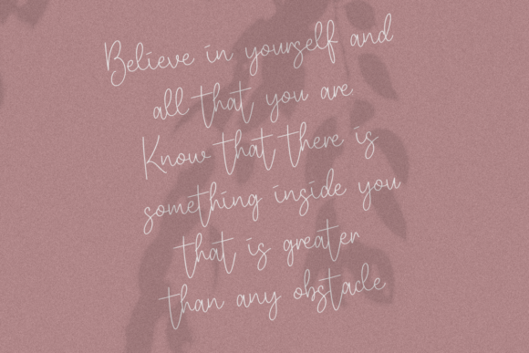 Kamala Signature Font PNG with transparent background - Preview 1