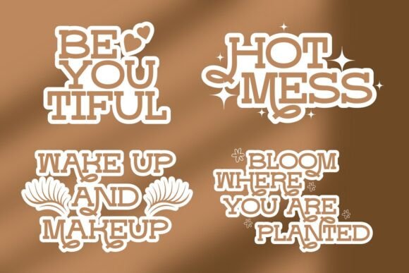 Miggle Font PNG with transparent background - Preview 1