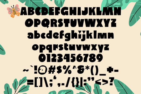 Ratty Binter Font PNG with transparent background - Preview 3