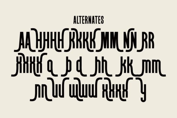 Sakato Font PNG with transparent background - Preview 3