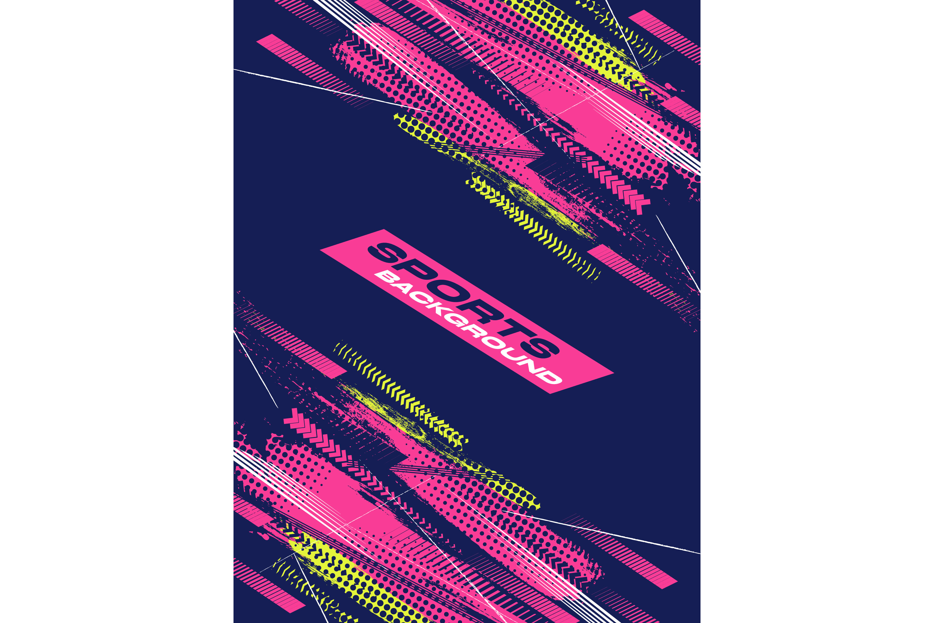 Sport Cover or Poster Design Background