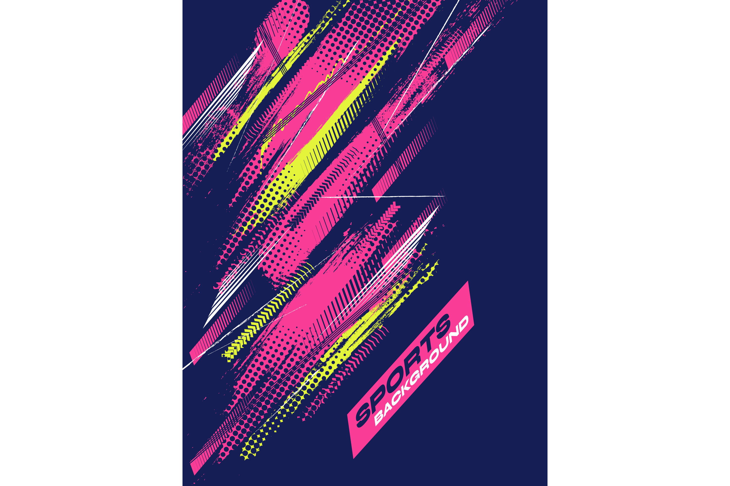 Sport Cover or Poster Design Background