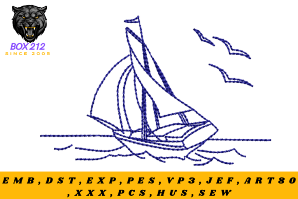 The Boat is at Sea