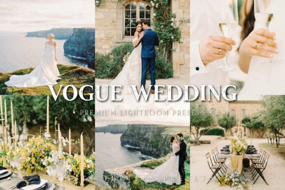 Vogue Wedding Editorial Film LR Presets Graphic Actions & Presets By CityTurtles