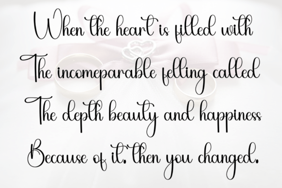 Angelina Beautiful Font - Preview 5