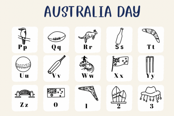 Australia Day Font - Preview 2
