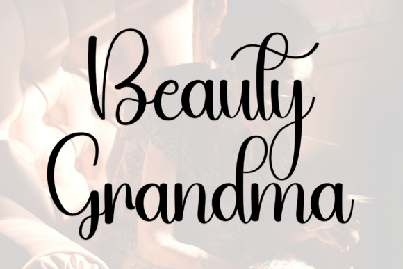 Barbie Grandma Font PNG with transparent background - Preview 6