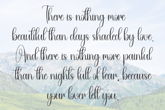 Beautiful Font - Preview 5