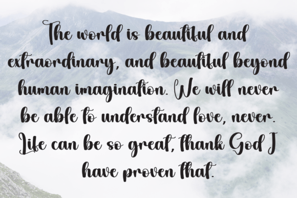 Birthday Font - Preview 5