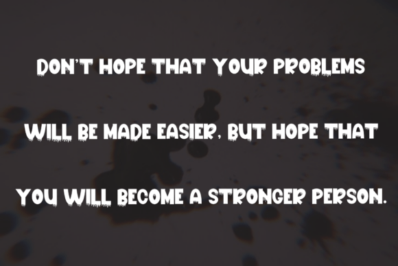 Blood Spooky Font - Preview 5