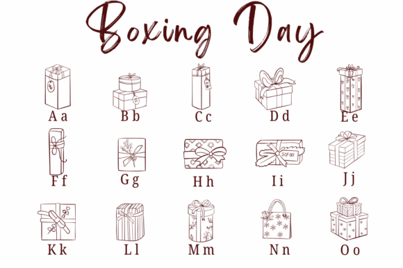 Boxing Day Font - Preview 1