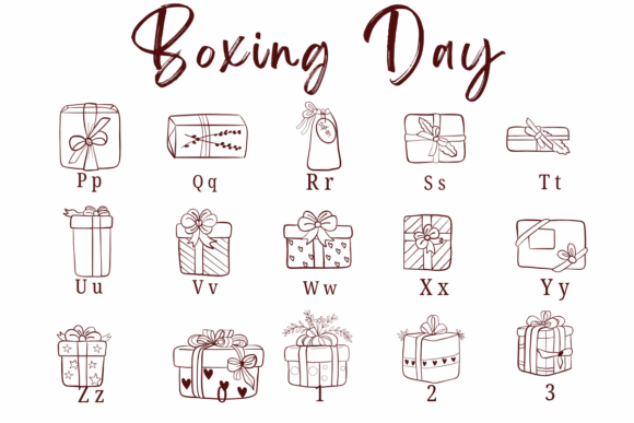 Boxing Day Font - Preview 2