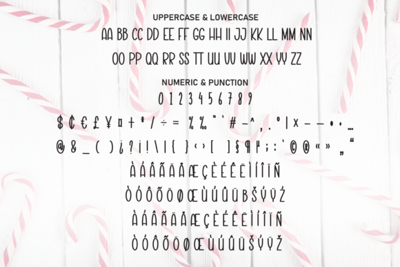 Candy Christmas Font - Preview 6
