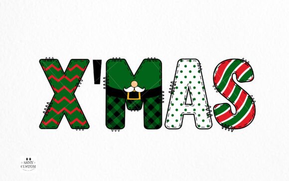 Christmas Army Bundle Font - Preview 5