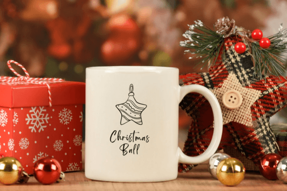Christmas Ball Font - Preview 6