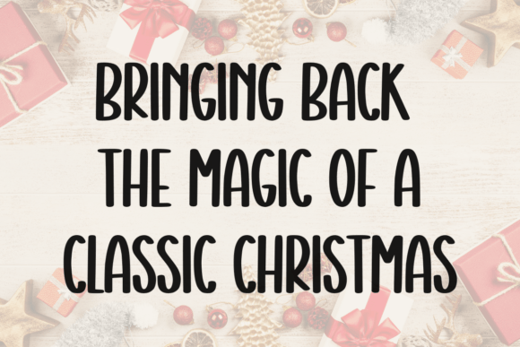 Christmas Classic Font - Preview 1