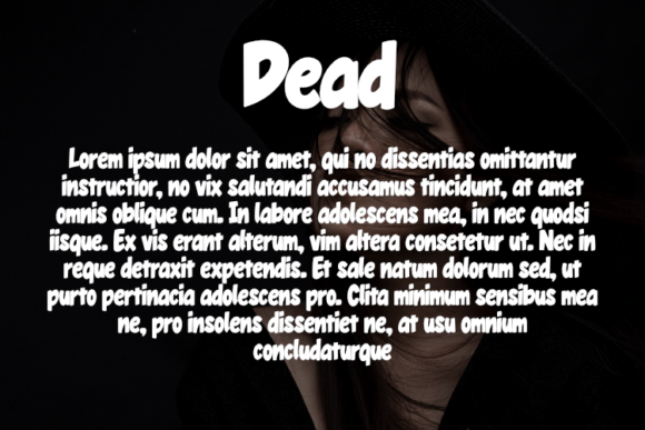 Dead Font - Preview 2