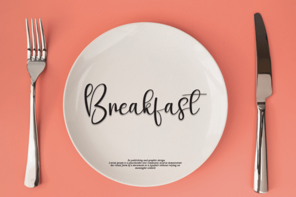 Delight Birthday Font PNG with transparent background - Preview 3