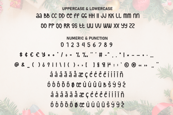 Eastern Christmas Font - Preview 6