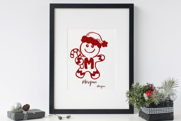 Gingerbread Christmas Font - Preview 6