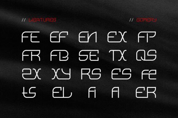 Gomery Font - Preview 2