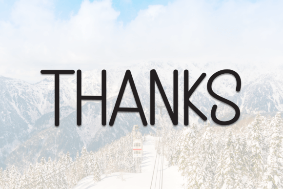 Hello Winter Font - Preview 6