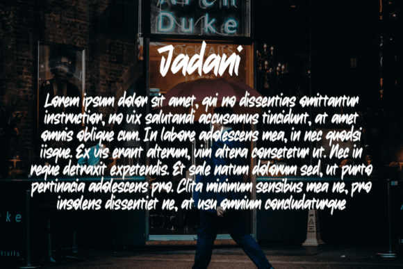 Jadani Font - Preview 2