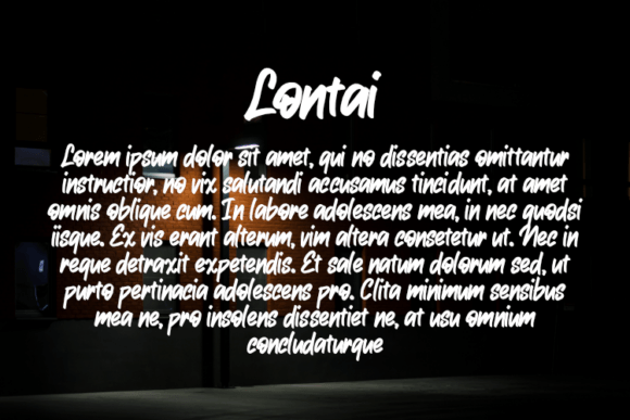 Lontai Font PNG with transparent background - Preview 2