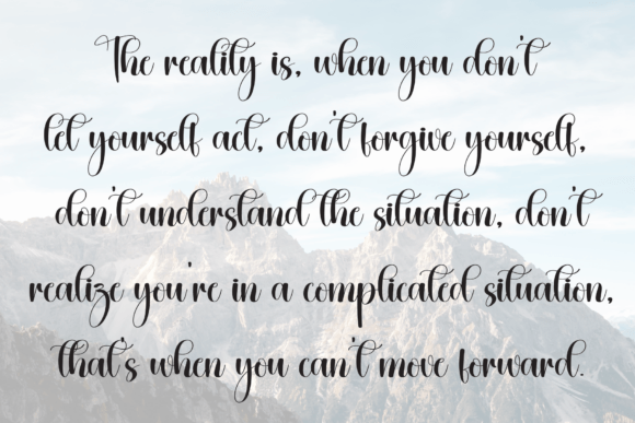 Marriageable Font PNG with transparent background - Preview 5