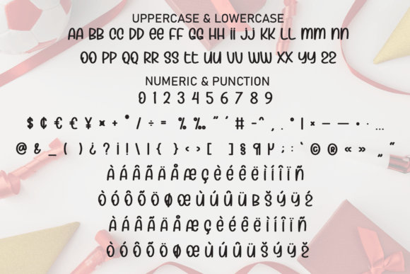 Merry Birthday Font font preview - 6