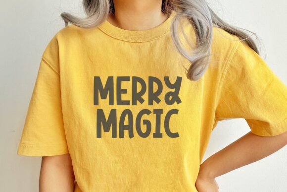 Merry Dreams Font PNG with transparent background - Preview 6