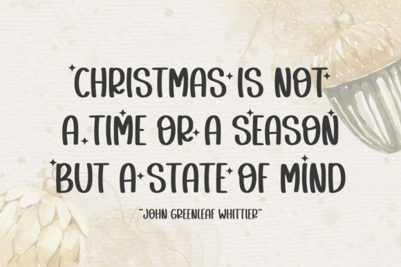 Merry Modern Font PNG with transparent background - Preview 1
