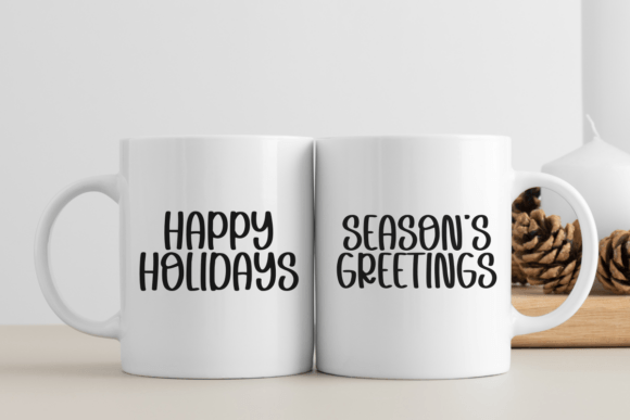 Noel Nostalgia Font PNG with transparent background - Preview 5