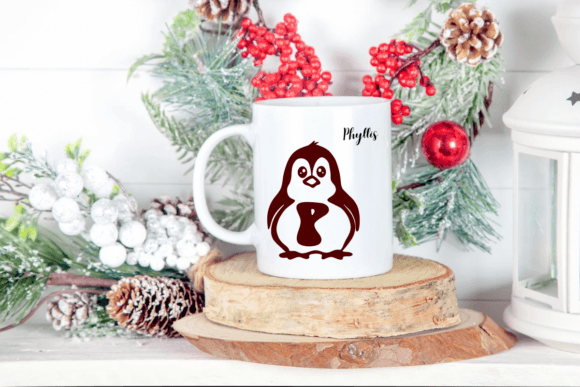 Penguin Winter Font PNG with transparent background - Preview 4