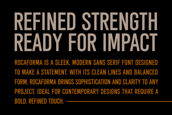 Rocaforma Font PNG with transparent background - Preview 2
