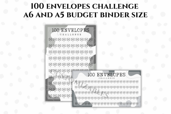 100 Envelopes Challenge A5 and A6 Pdf