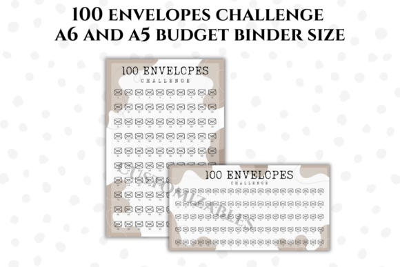 100 Envelopes Challenge A5 and A6 Pdf