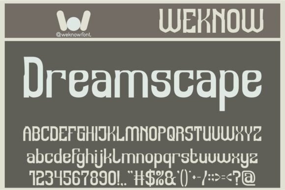 Attraction Font - Preview 1