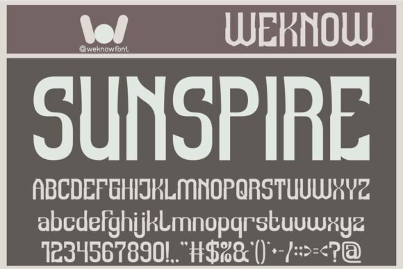 Attraction Font - Preview 2