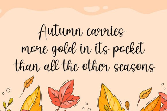 Autumn Cinematic Font - Preview 3