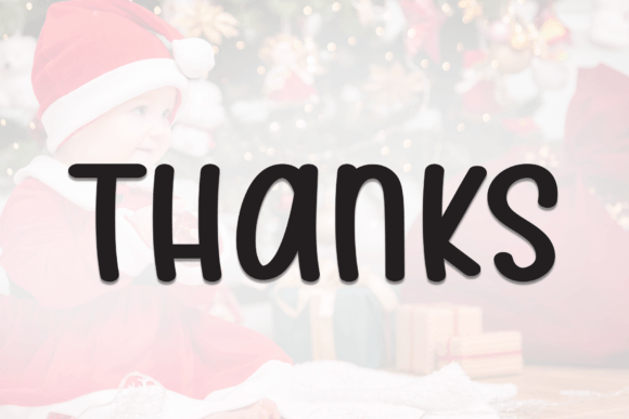 Baby Christmas Font - Preview 6