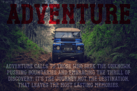 Bad Company Font - Preview 2