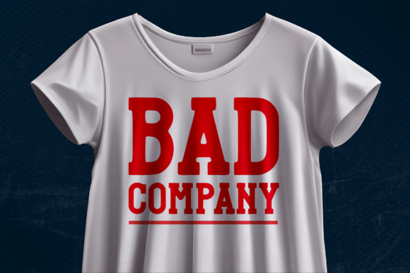 Bad Company Font - Preview 3