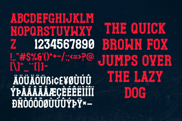 Bad Company Font - Preview 5