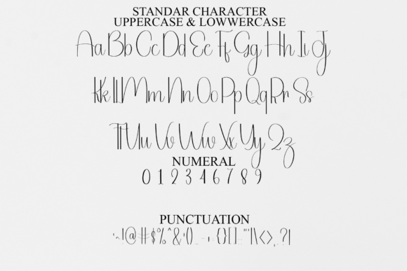 Beautiful Calligraph Font - Preview 2